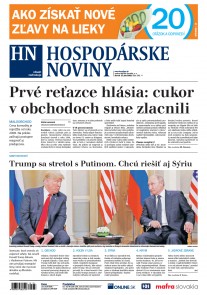 Hospodárske noviny 17.07.2018