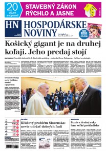 Hospodárske noviny 25.05.2017