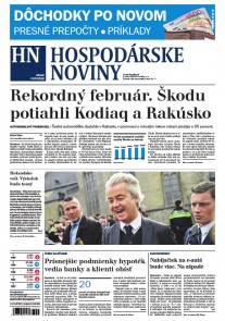 Hospodárske noviny 15.03.2017
