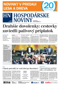 Hospodárske noviny 10.05.2018