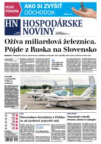 Hospodárske noviny 25.05.2016
