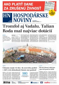 Hospodárske noviny 19.03.2018