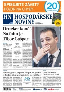 Hospodárske noviny 17.04.2018
