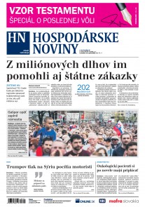 Hospodárske noviny 16.04.2018