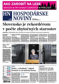 Hospodárske noviny 19.04.2017
