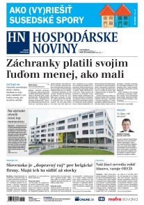 Hospodárske noviny 22.11.2017