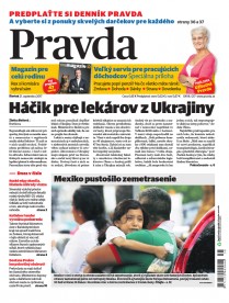 Denník Pravda 21.9.2017
