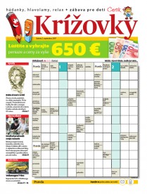 Krížovky zo dňa 2. septembra 2017