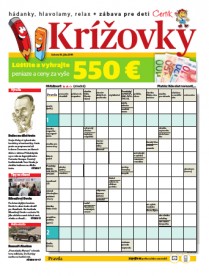 Krížovky zo dňa 16. júla 2016