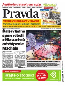 Pravda zo dňa 20. decembra 2024