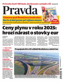 Pravda zo dňa 3. decembra 2024