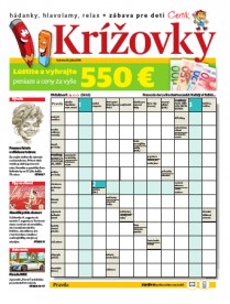 Krížovky zo dňa 30. júla 2016