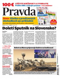 Vydanie Pravdy, náhľad obálky denníka