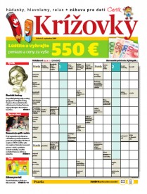 Krížovky zo dňa 3. septembra 2016