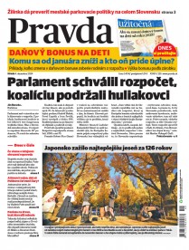 Pravda zo dňa 4. decembra 2024