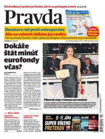 Vydanie Pravdy, náhľad obálky denníka