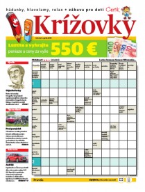Krížovky zo dňa 9. apríla 2016